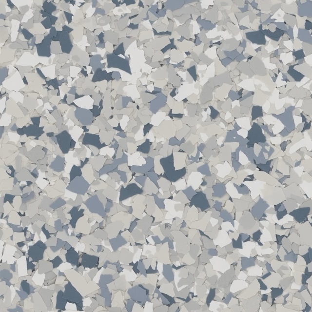Tidal Wave decorative flake pattern